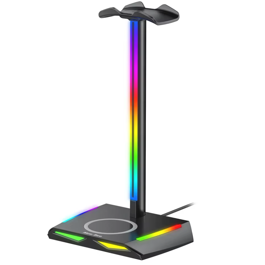 BEE Z12RGB Gaming Headset-Halter mit Wireless Charging
