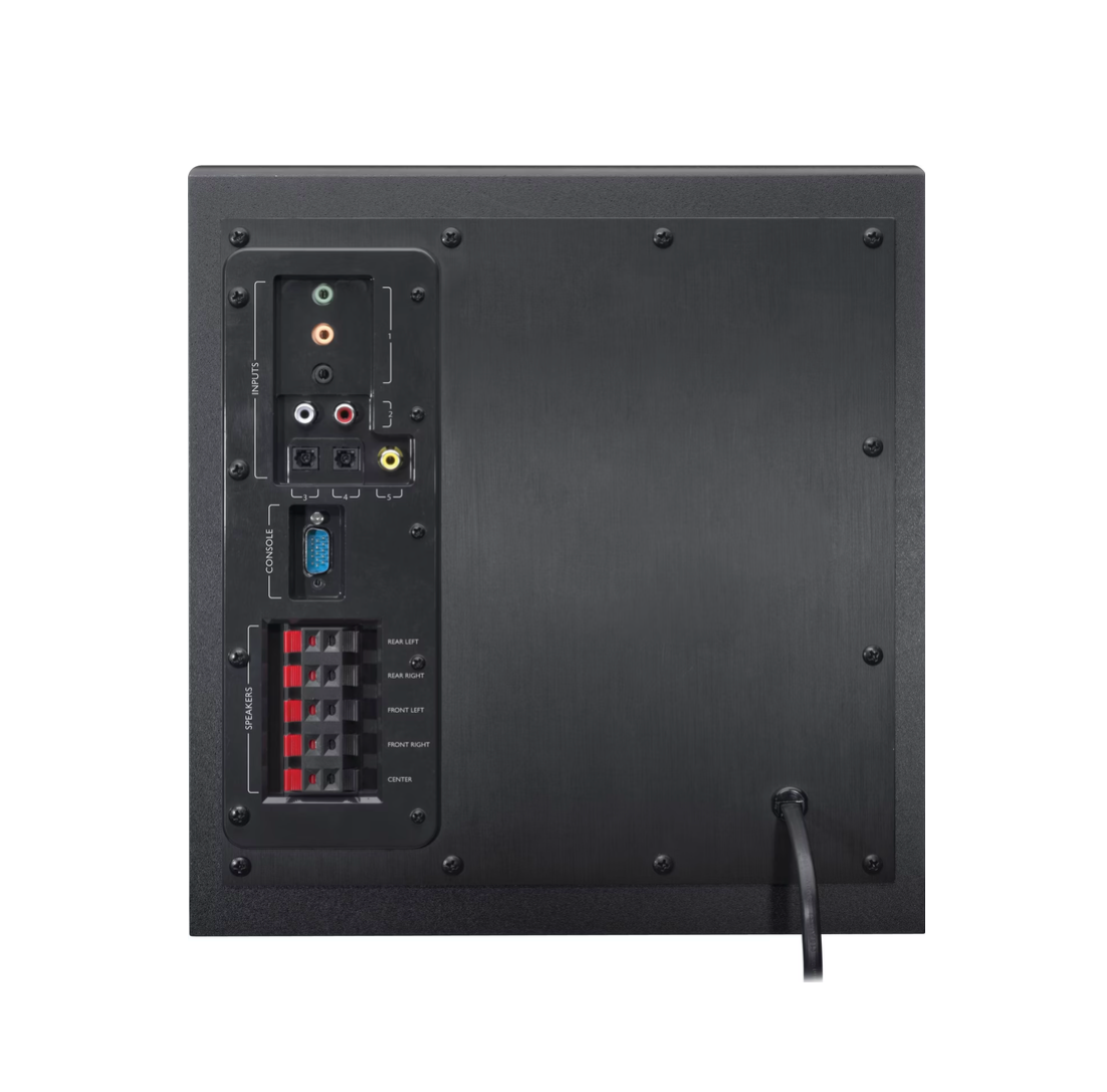 LOGITECH® | Z906 5.1 Speaker System – PC-Lautsprecher mit Surround-Sound & THX