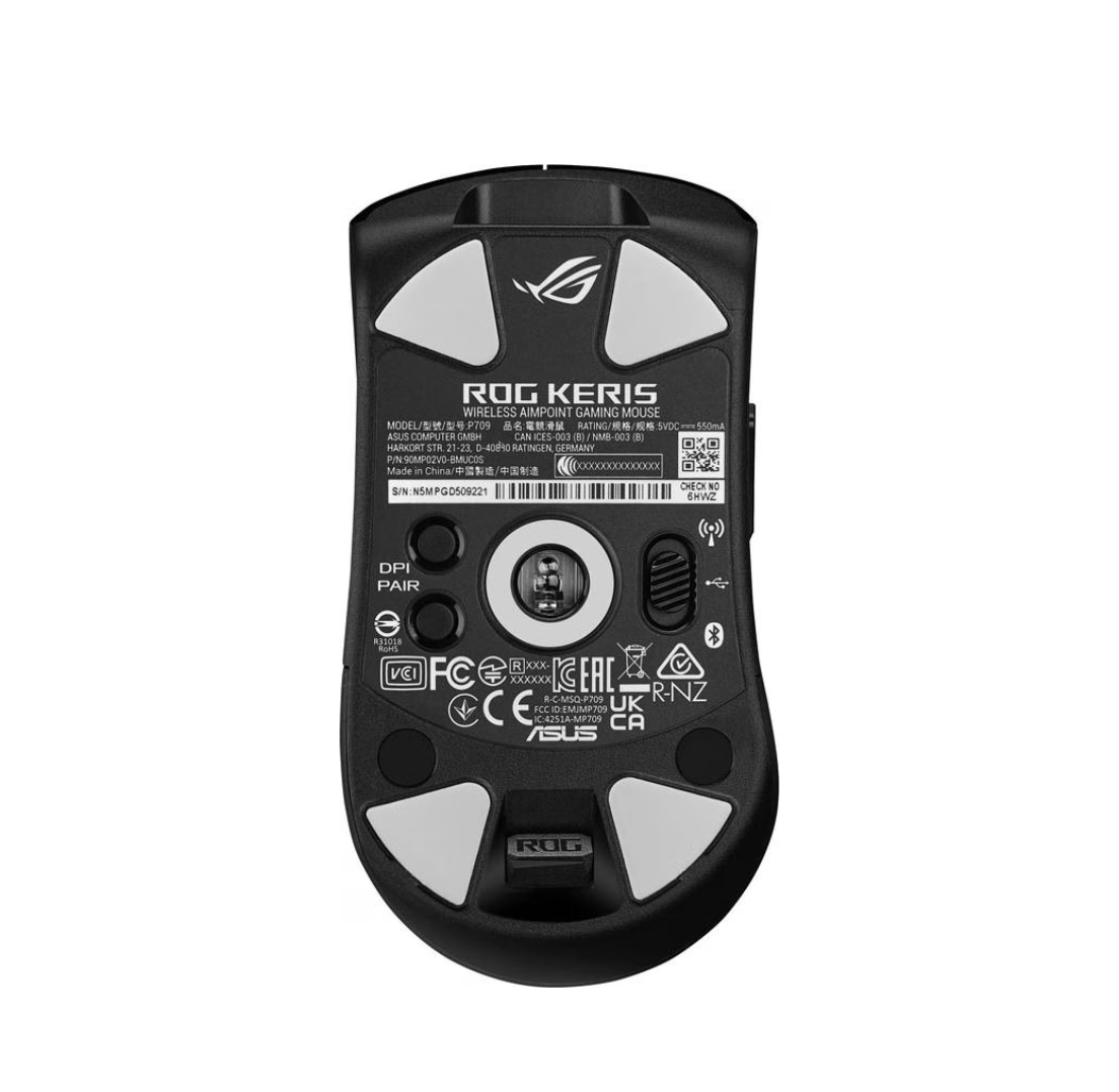 ASUS ROG® | Keris II Ace – Ultraleichte kabelgebundene Gaming-Maus 42.000 DPI