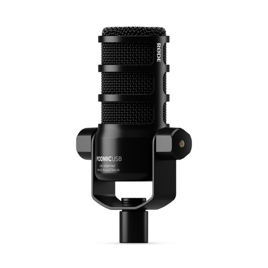 RODE® | PodMic USB – Dynamisches USB/XLR-Mikrofon für Streaming & Podcasts