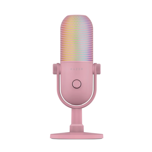 RAZER® | Seiren V3 Chroma – USB-Mikrofon Quartz Edition für Streaming & Gaming