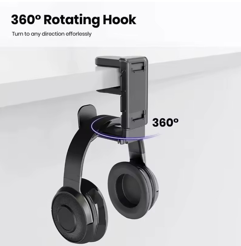 GOLOOT 2-in-1 Gaming Kopfhörer-Ständer 360°