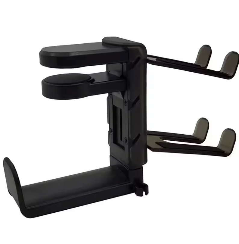 GOLOOT 2-in-1 Gaming Kopfhörer-Ständer Schwarz