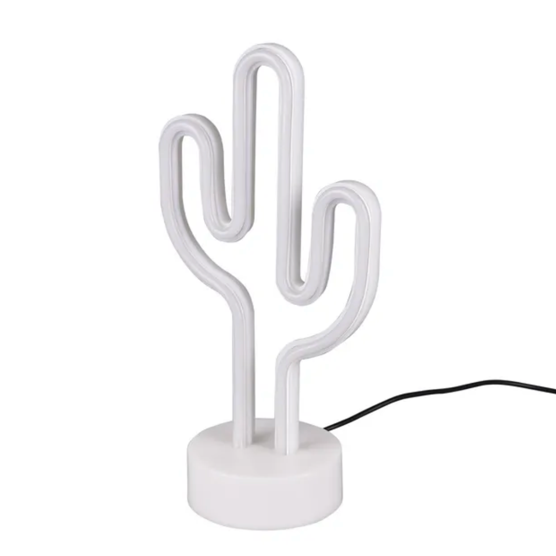 GOLOOT LED Neonlampe Kaktus– Grünes Deko-Licht Off