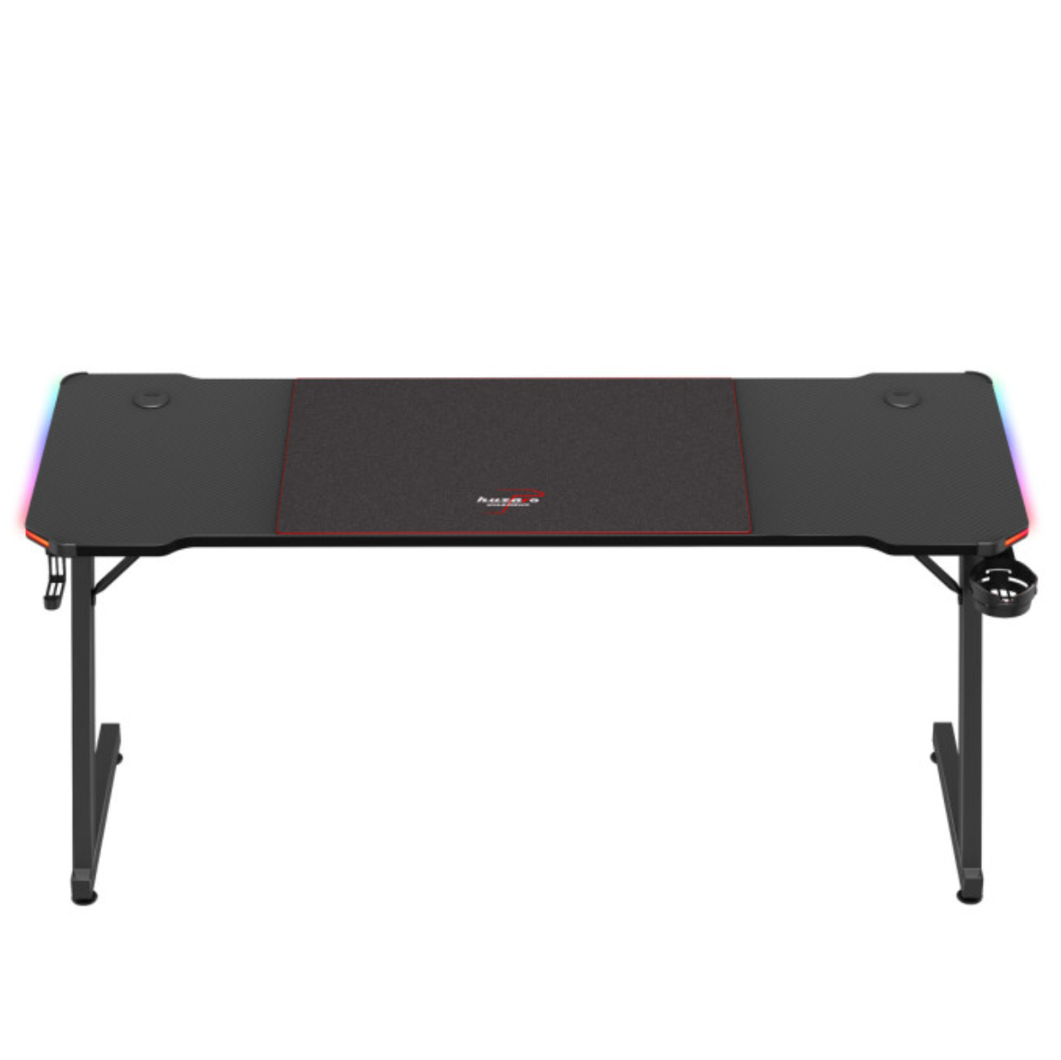 HUZARO Gaming-Schreibtisch HZ-Hero schwarz Vorderseite