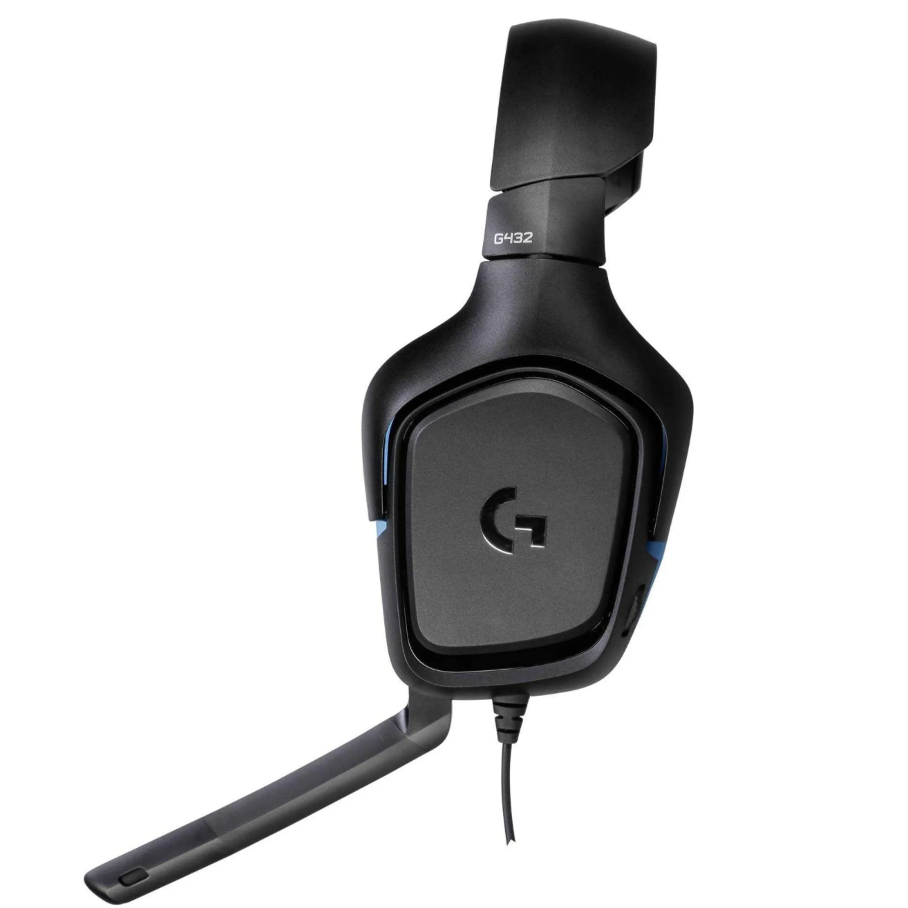 LOGITECH G432 – Gaming-Headset seitlich