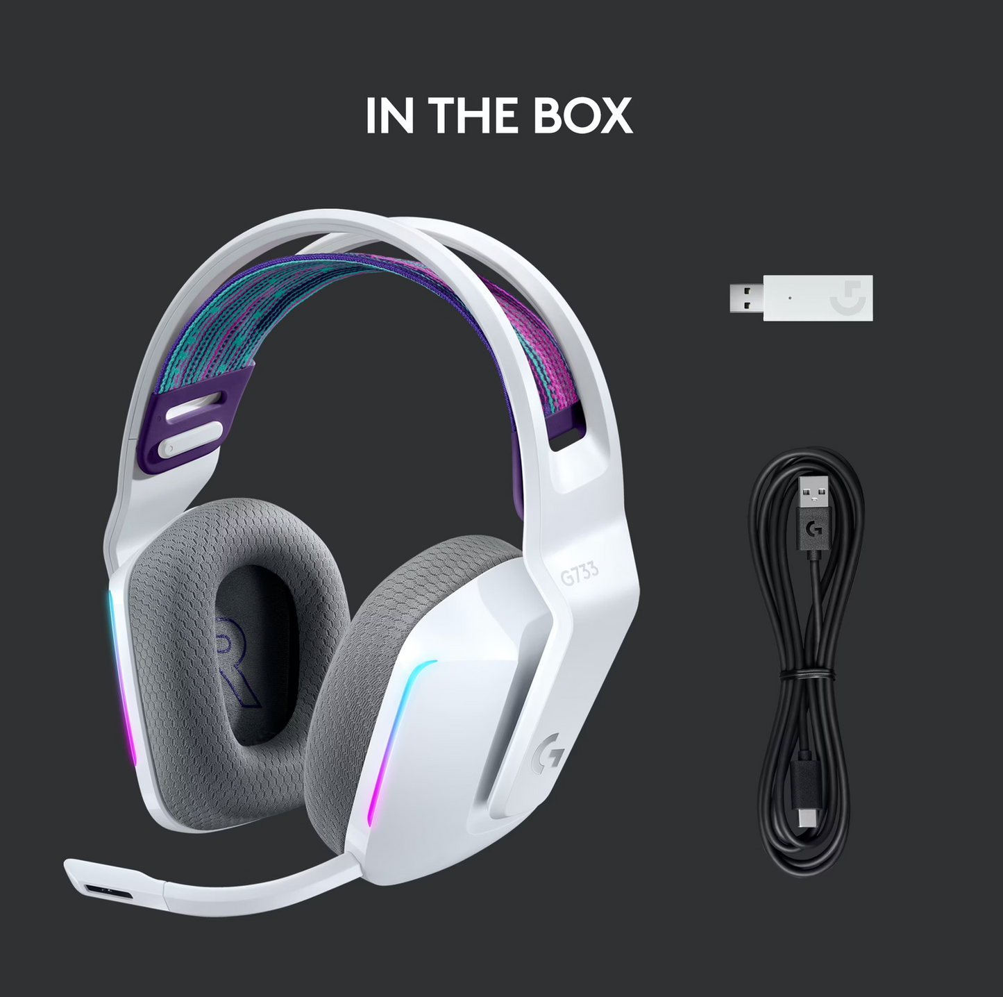 LOGITECH G733 LIGHTSPEED Inhalt