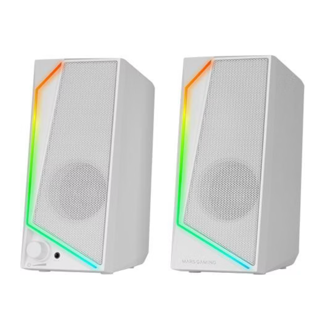 MARS GAMING® | Lautsprecher MS72W – Weiß