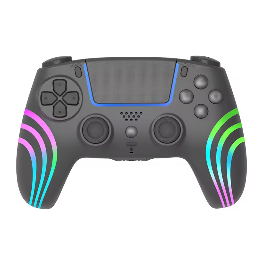 Multiform Wireless Ps5 Controller Schwarz RGB Beleuchtung