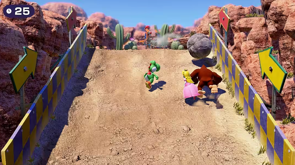 NINTENDO Switch Spiel – Mario Party Superstars gameplay