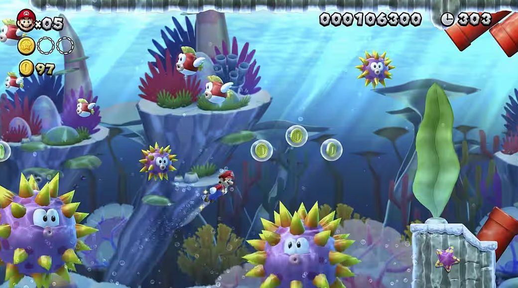 NINTENDO Switch Spiel – New Super Mario Bros Water