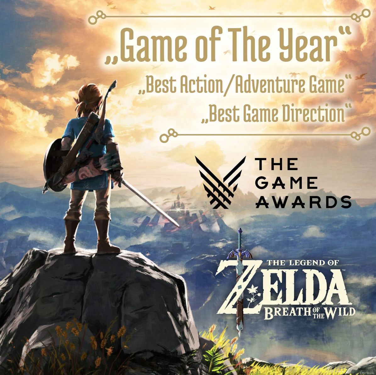 NINTENDO Switch Spiel – The Legend of Zelda: Breath of the Wild Game of the Year