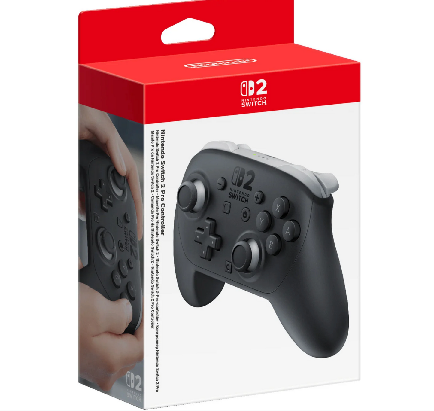 Nintendo Switch 2 Pro Controller Verpackung