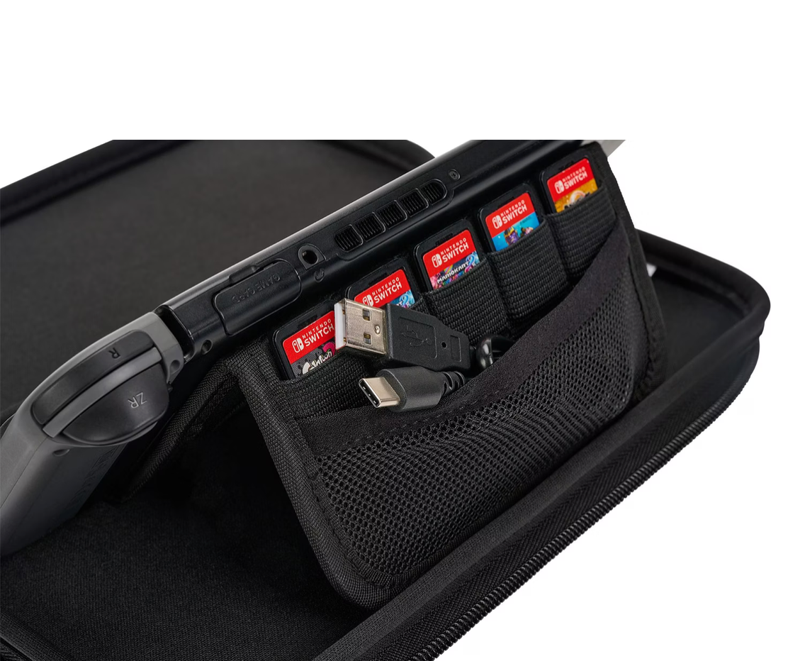 POWERA Etui für Nintendo Switch – Grau innen Spiele