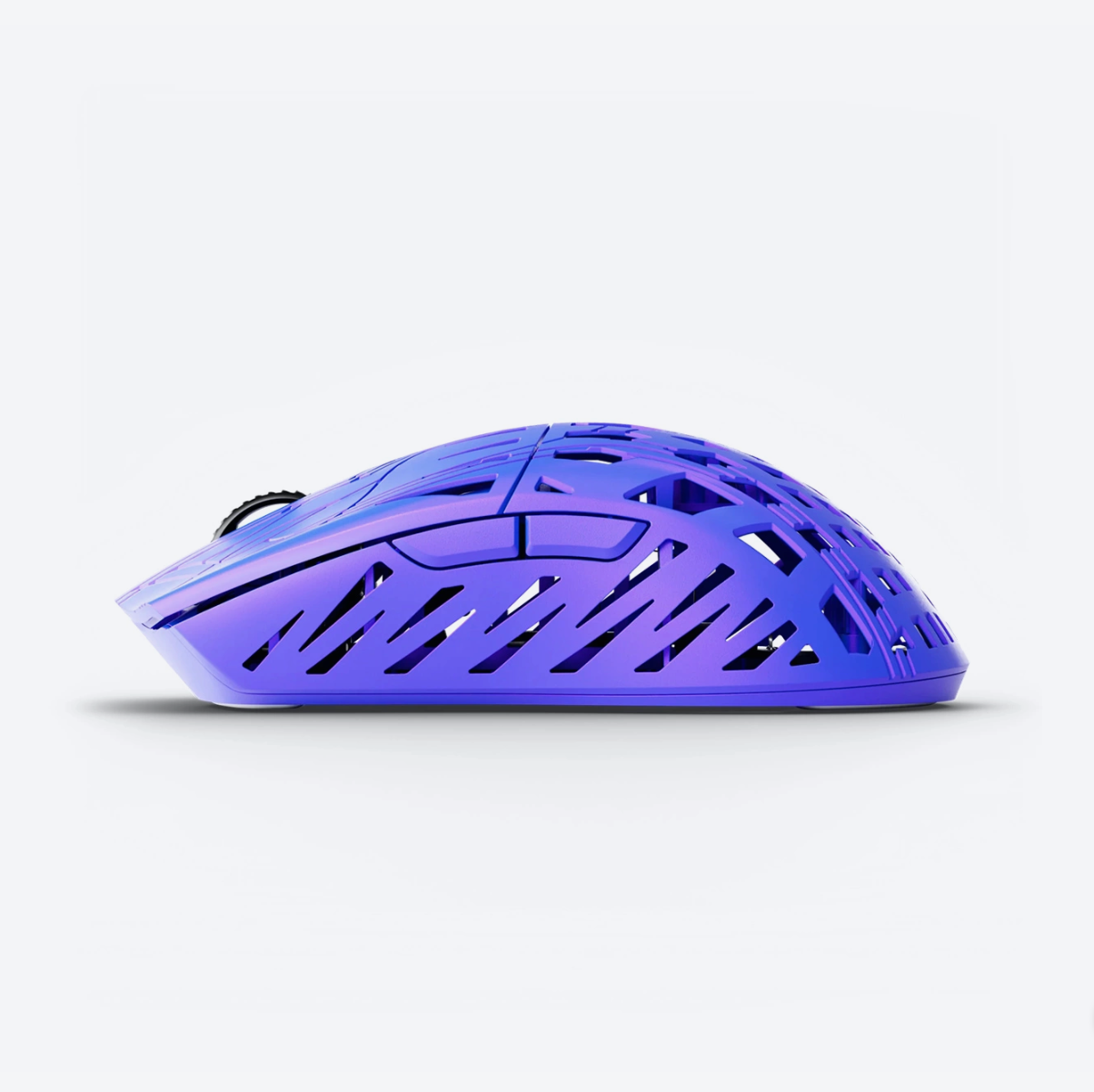 PWNAGE Trinity CF 8K Wireless Gaming-Maus Purple seitlich