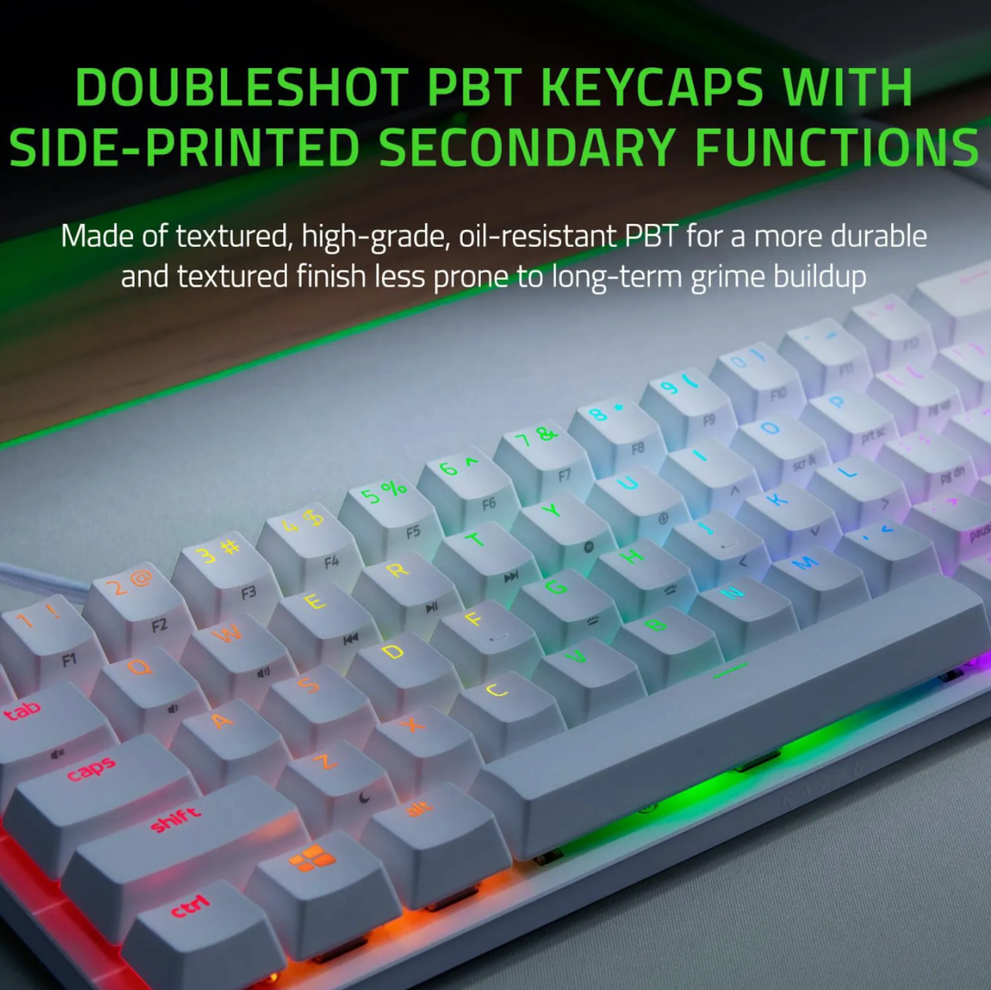 RAZER Huntsman Mini Mercury Edition PBT