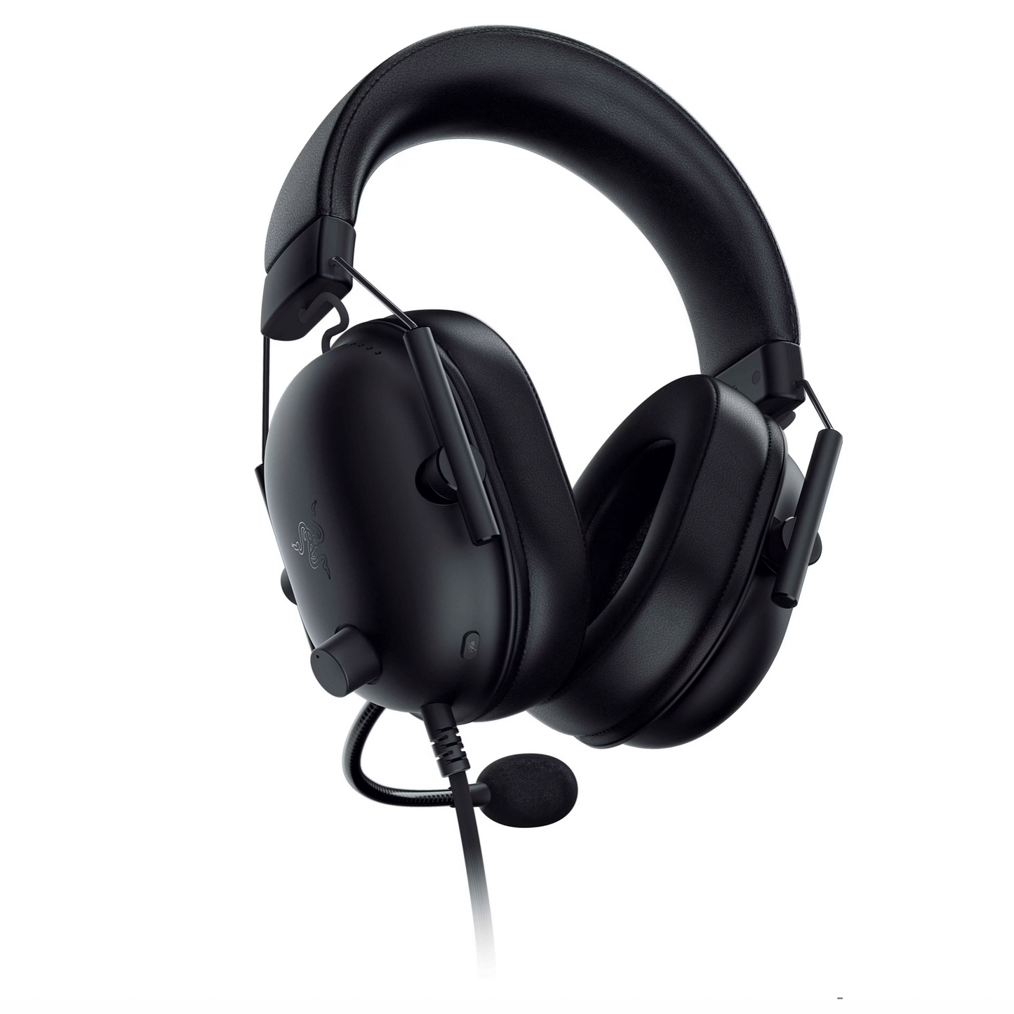 Razer Blackshark V2 X Headset Schwarz Seitlich 2