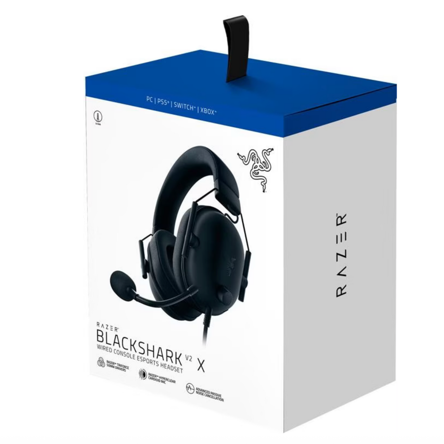 Razer Blackshark V2 X Headset Schwarz Verpackung