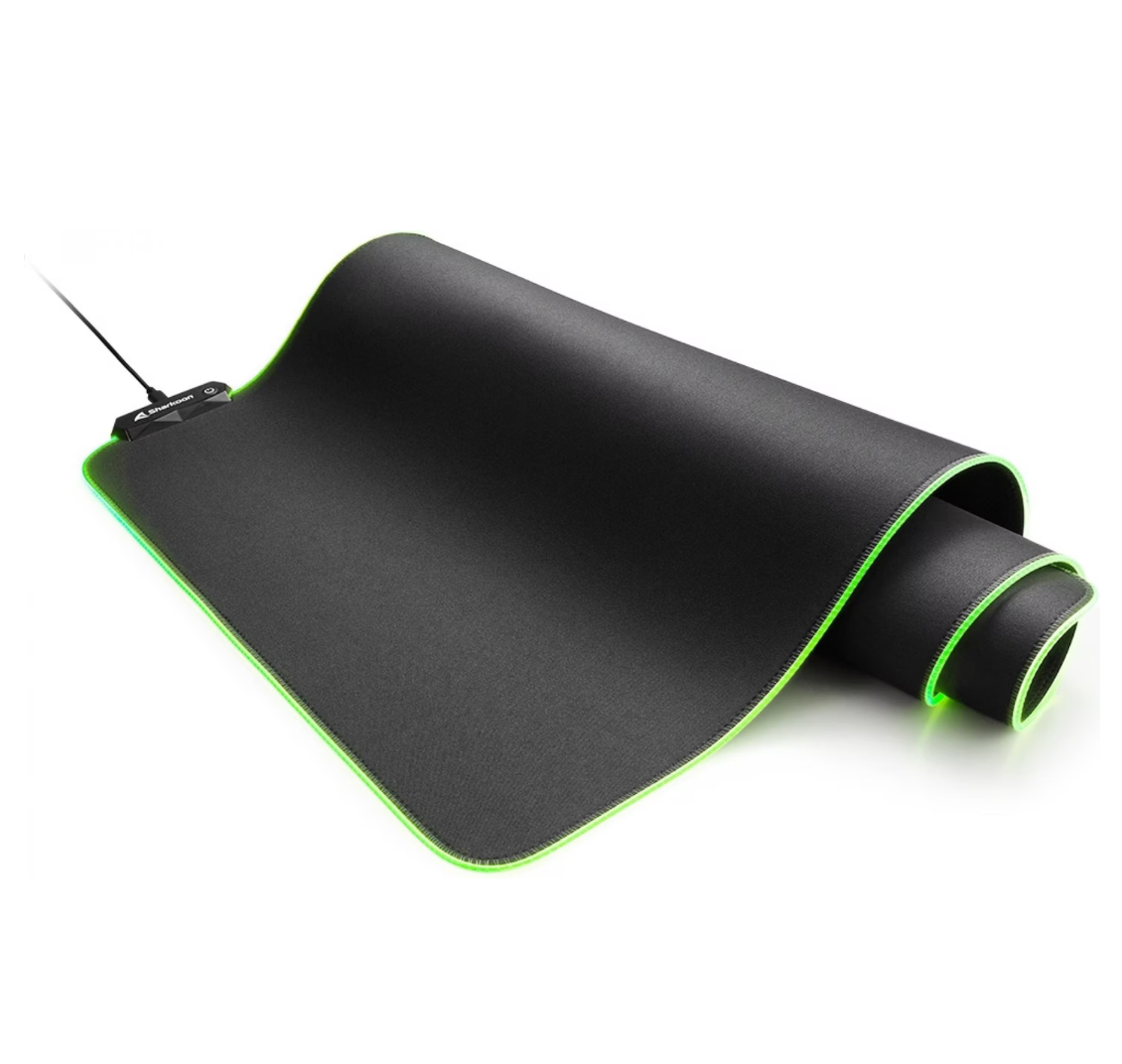 SHARKOON 1337 RGB V2 Gaming Mat 900 – Großes RGB-Mauspad 3