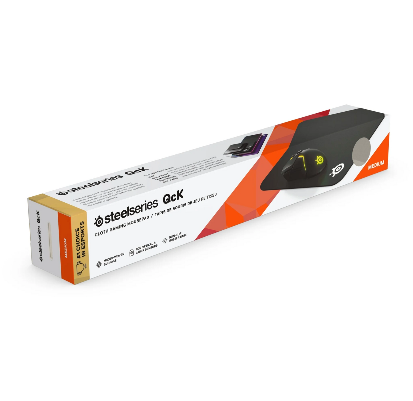 SteelSeries QcK – Gaming-Mauspad Verpackung