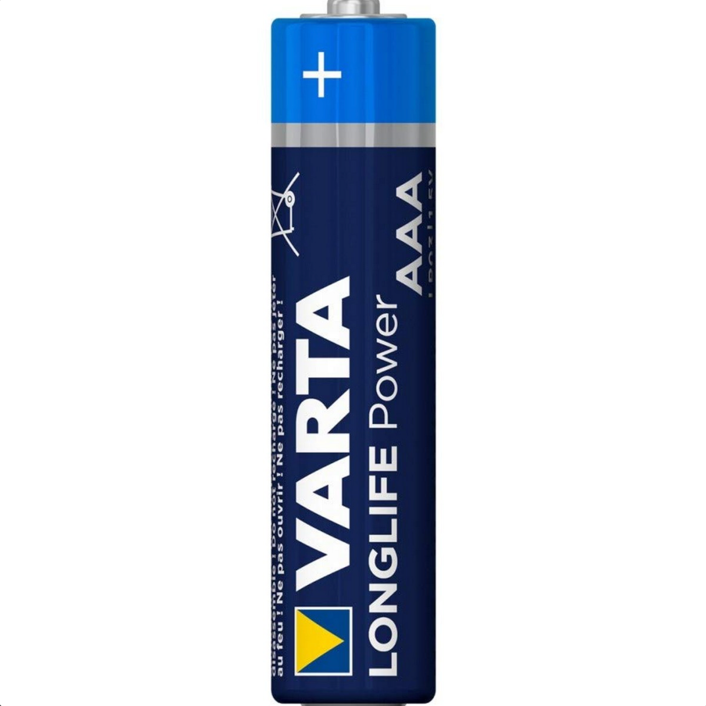 VARTA Batterien Long Life Power AAA LR03 – 1,5 V Einzeln