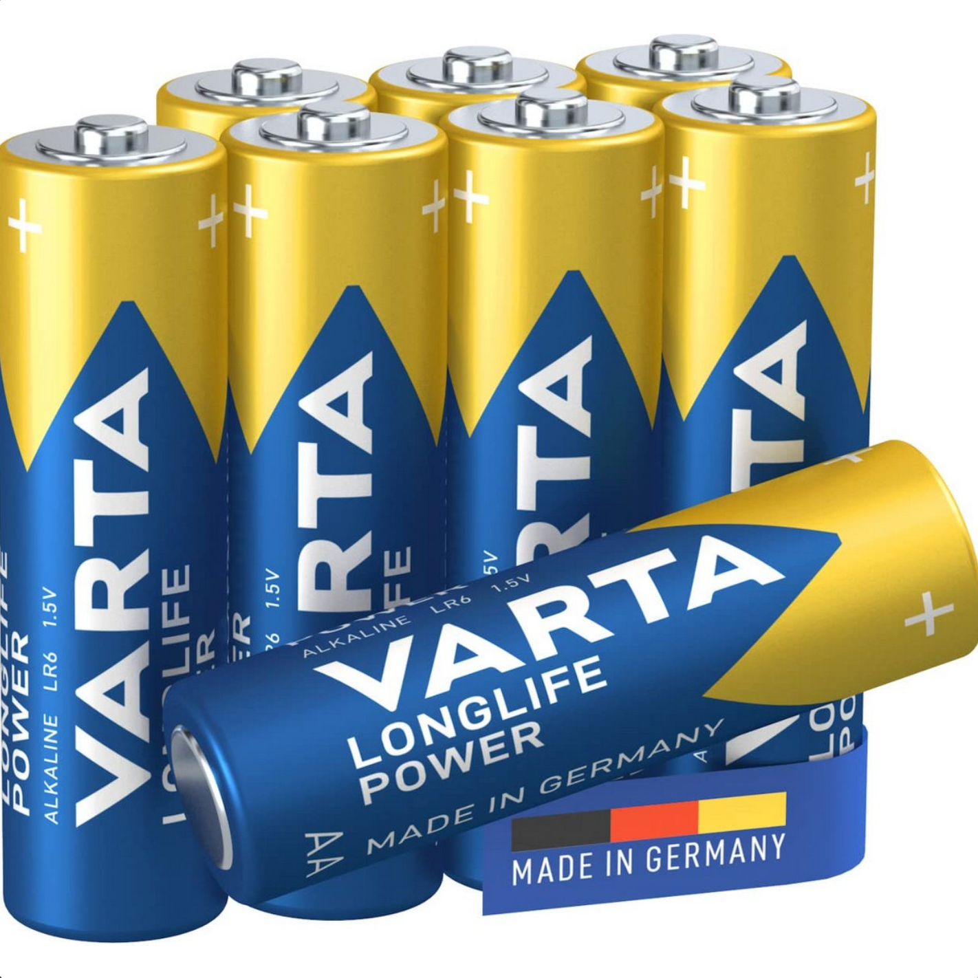 VARTA Batterien Long Life Power AA LR6 – 1,5 V einzeln