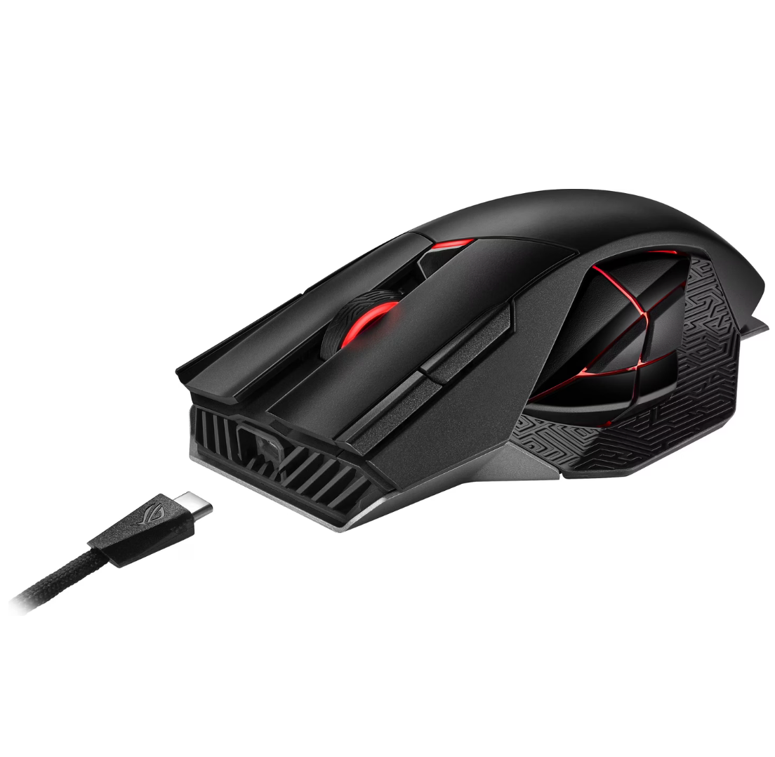 ASUS ROG Spatha X – Kabellose Gaming-Maus Anschlusstyp