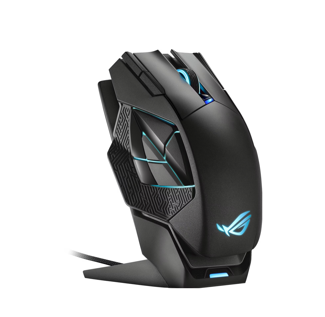 ASUS ROG Spatha X – Kabellose Gaming-Maus Ladestation