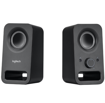 LOGITECH® | Z150 – 2.0 Stereo-Lautsprecher für PC & Multimedia (Schwarz)