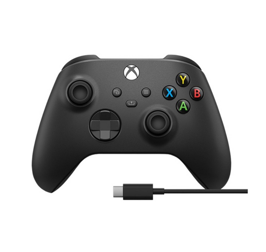 MICROSOFT® | Xbox Wireless Controller – Kabelloses Gamepad mit USB-C (Carbon Black)