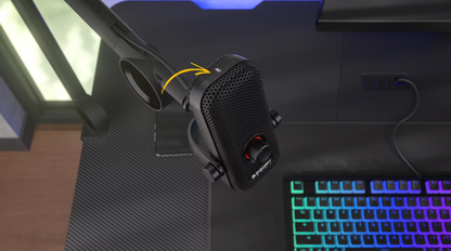 ENDORFY® | Solum Voice – USB-Kondensatormikrofon für Streaming & Gaming