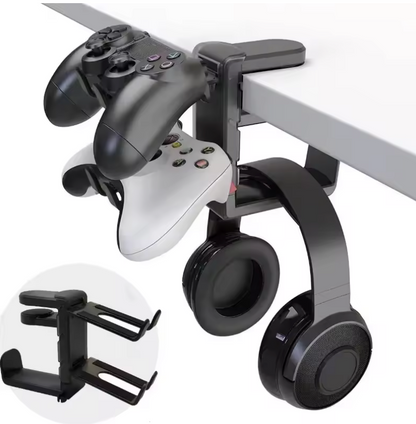 GOLOOT 2-in-1 Gaming Kopfhörer-Ständer Controller + Headset