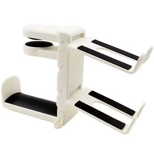 GOLOOT 2-in-1 Gaming Kopfhörer-Ständer Weiß