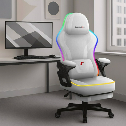 Gaming-Stuhl Huzaro HZ-FORCE 4.6 RGB WHITE MESH 1