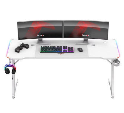 HUZARO Gaming-Schreibtisch RGB Setup 2