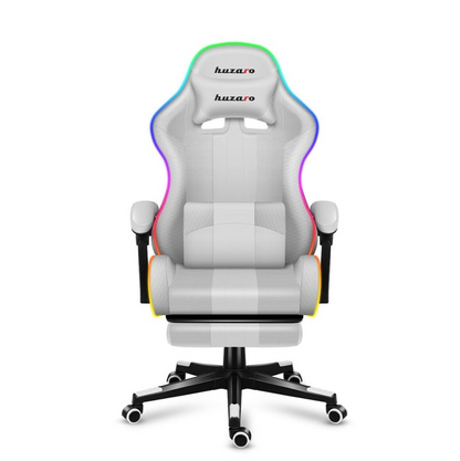 HUZARO  Gaming-Stuhl FORCE 4.7 RGB – Weiß