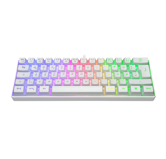 ISY IGK 3500-WT – Kabelgebundene Gaming-Tastatur 