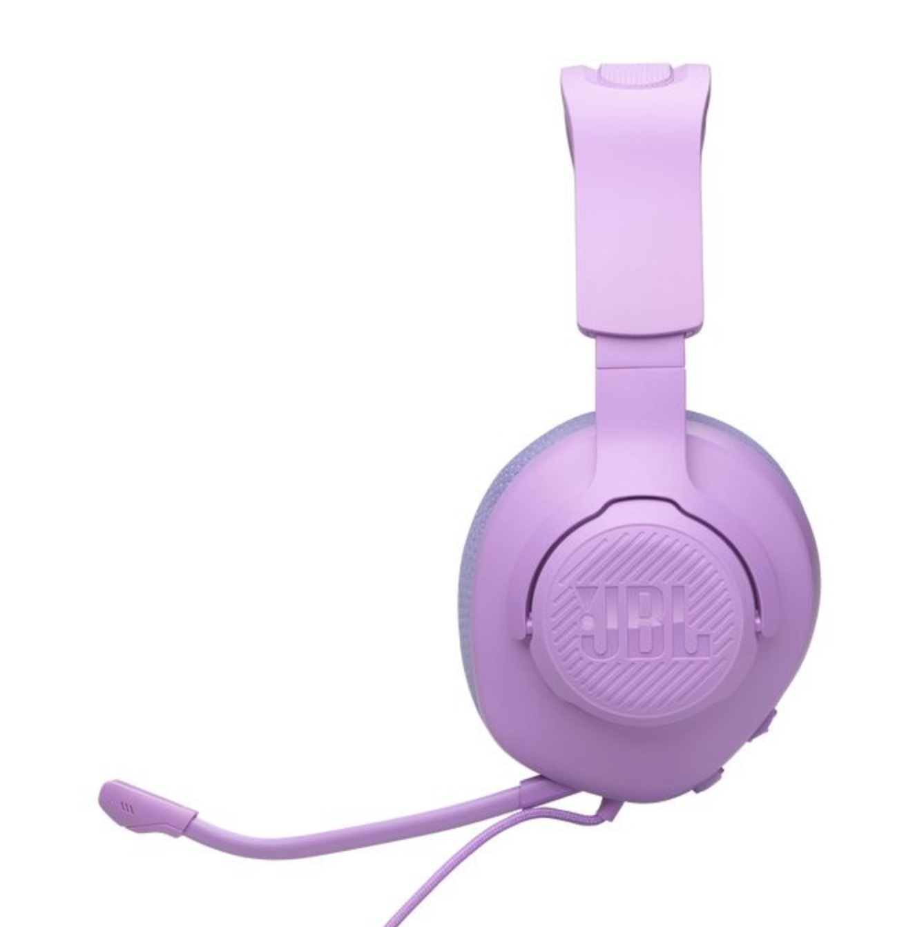 JBL Quantum 100 M2 – Over-Ear Gaming-Headset violett seitlich