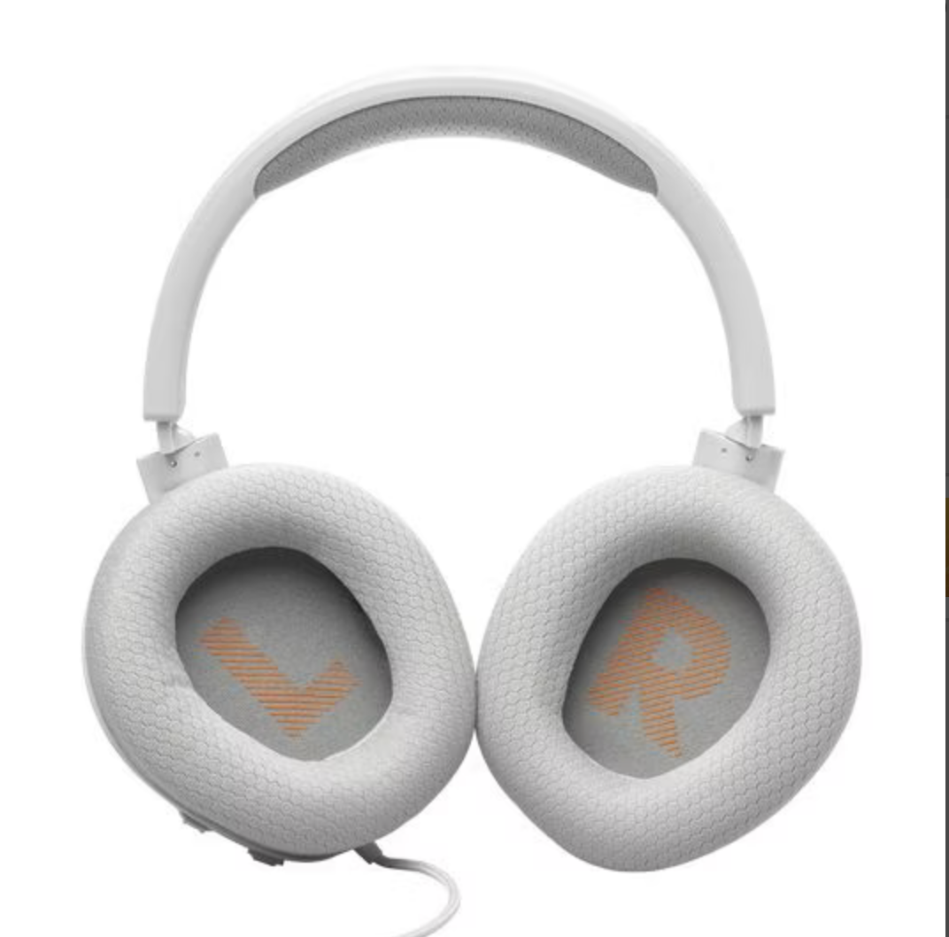 JBL Quantum 100 M2 – Over-Ear Gaming-Headset weiß L+R