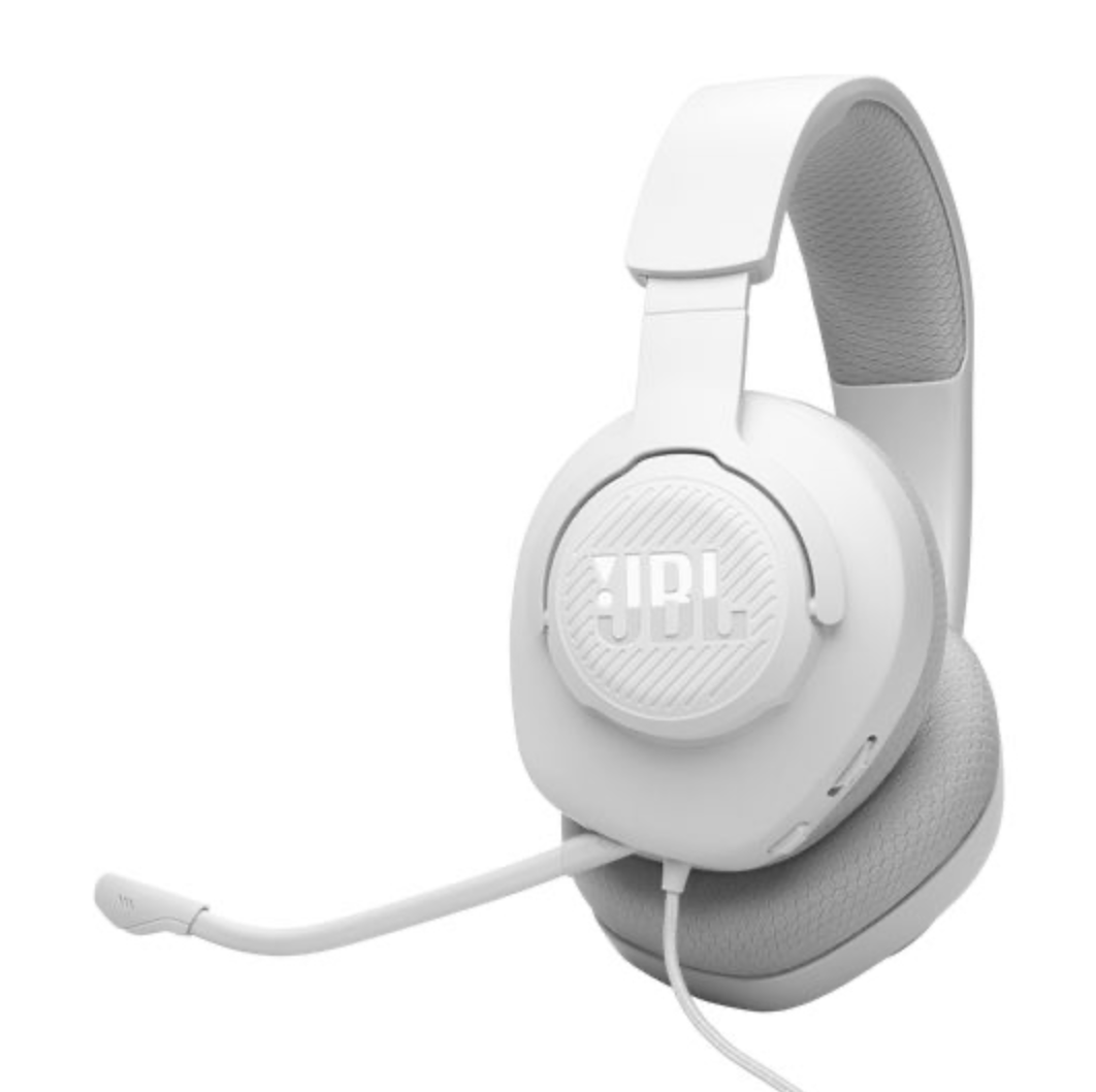JBL Quantum 100 M2 – Over-Ear Gaming-Headset weiß