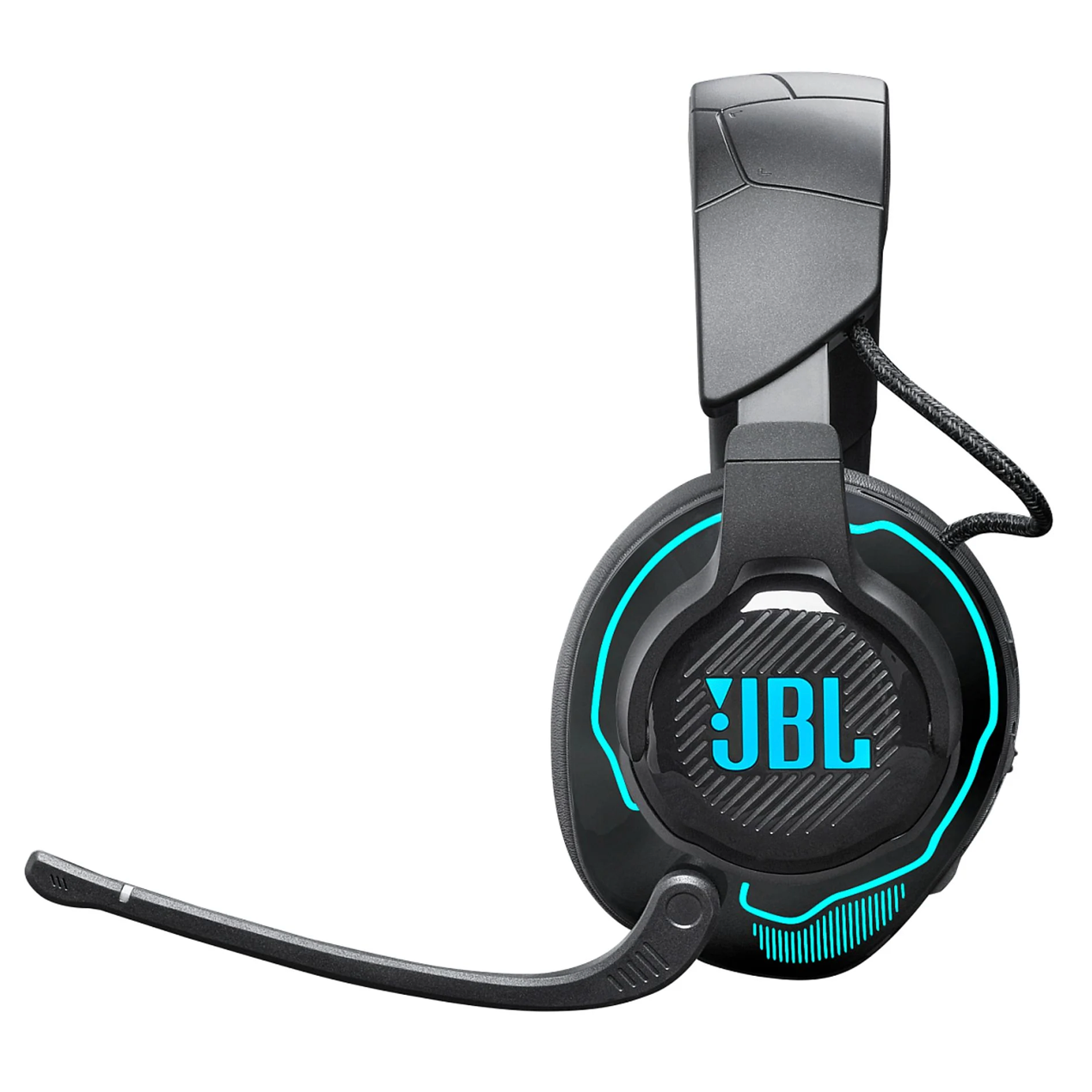 JBL Quantum 910 Wireless – Kabelloses Gaming-Headset  seitlich