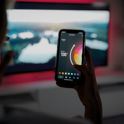 KSIX® | LED-Leisten RGB – Flexible Ambientebeleuchtung App Steuerung 