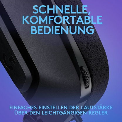 LOGITECH G335 – Kabelgebundenes Gaming-Headset schnelle Bedienung