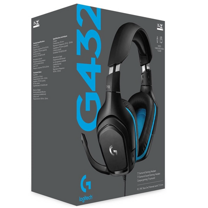 LOGITECH G432 – Gaming-Headset Verpackung