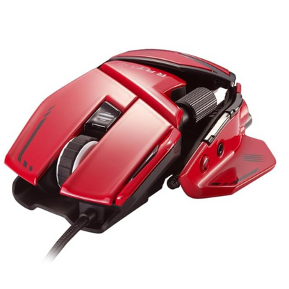 MAD CATZ R.A.T. 8+ ADV Rot  Kabelgebunden 