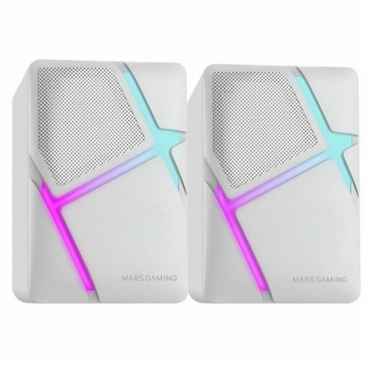MARS GAMING® | Laptop-Lautsprecher MSHW – Weiß