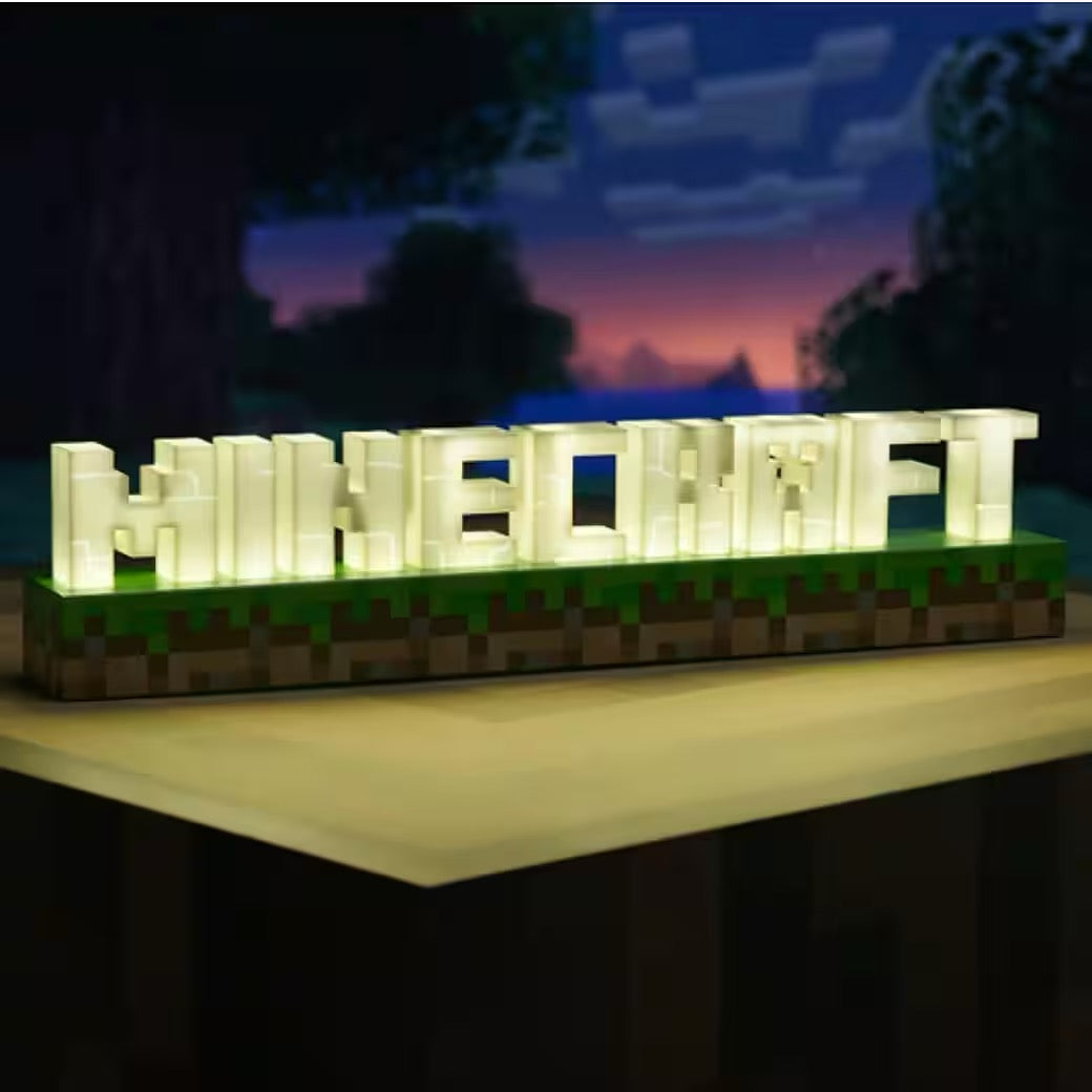 MOJANG Offizielle Minecraft LED Leuchte eingeschaltet 