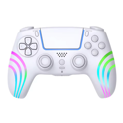 Multiform Wireless Ps5 Controller Weiß RGB Beleuchtung 