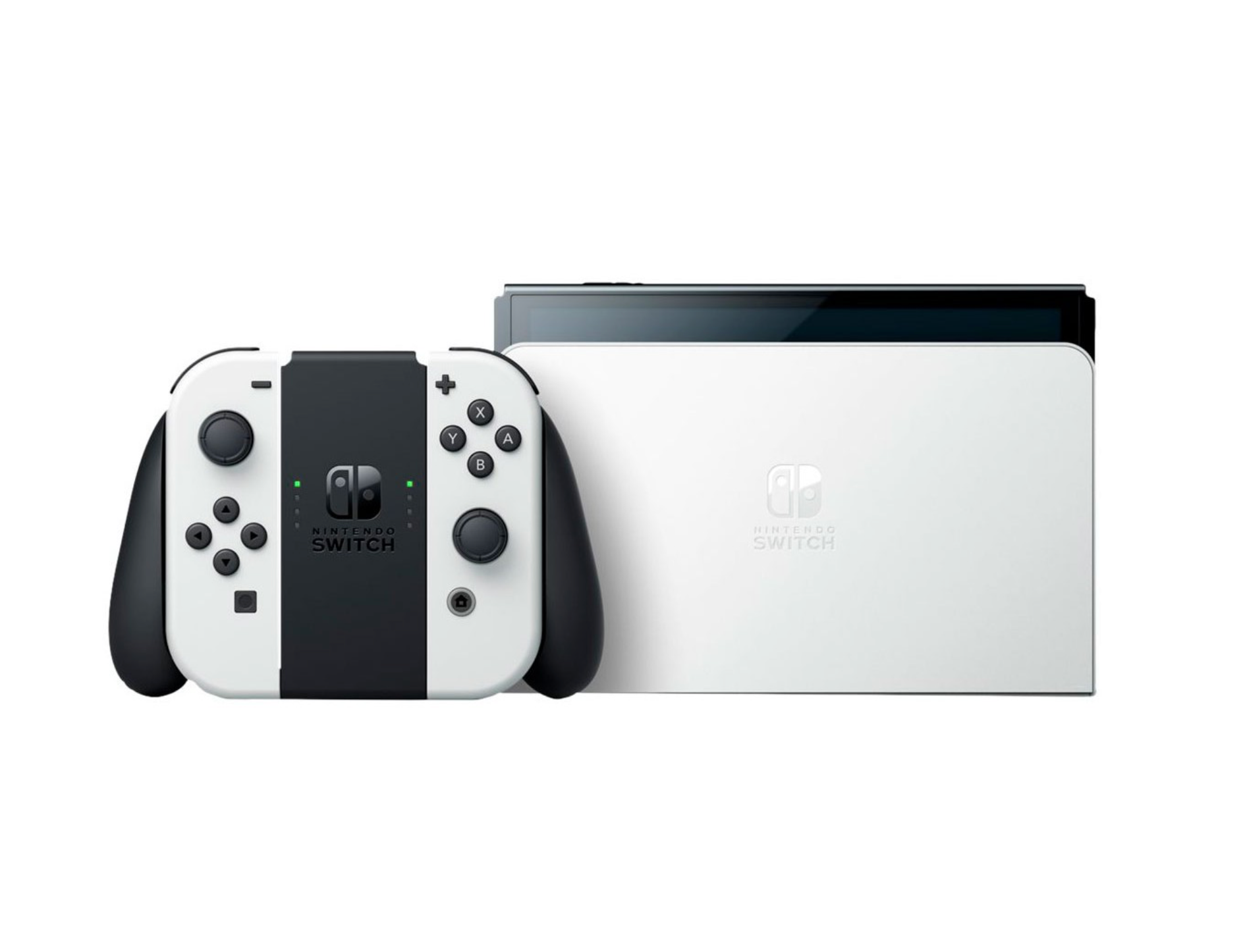 NINTENDO Switch OLED weiß Controller + Station