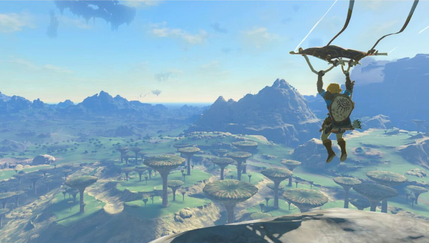 NINTENDO Switch Spiel – The Legend of Zelda: Tears of the Kingdom Gleitschirm